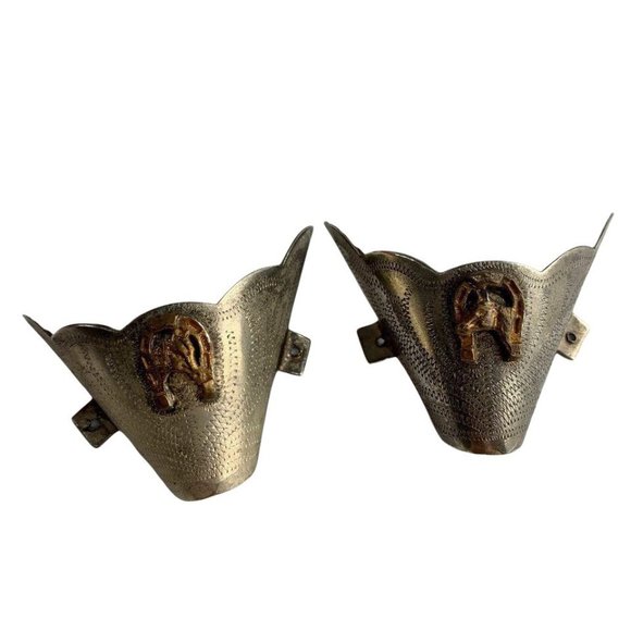 Alpaca Mexico Other - Vintage Alpaca Mexico Sterling Horse Boot Tips Pair
